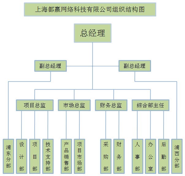 公司组织结构图1